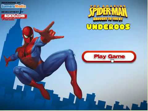spiderman cartoon game